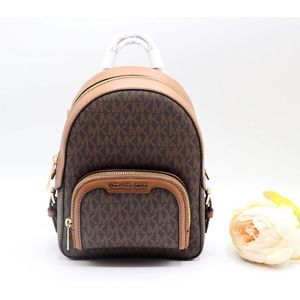 Michael Kors Jaycee Mini Backpack with zip pocket